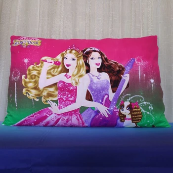 Disney Princezná Vankúš sham pre Deti Spálňa Decor Dievčatá posteľná bielizeň Vankúše 1 kus prípade Detí 3D Vzor Shell 48*74 cm