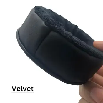 KQTFT Velvet Nahradenie mušle slúchadiel pre Philips SHB3175 SHB-3175 Slúchadlá Uší Časti Earmuff Kryt Vankúš Poháre