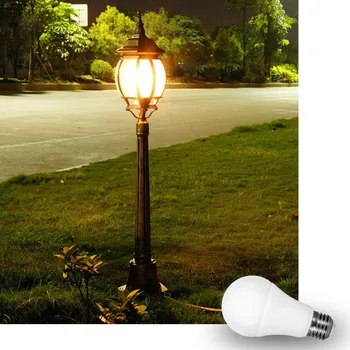 IP44 LED Senzor Žiarovku E27 B22 10W 15W Súmraku Do Úsvitu Svetla LED Žiarovky AC 220V Deň, Noc, Svetlo Lampy, Záhrada Domáce Osvetlenie