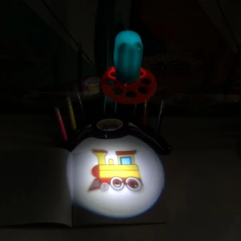 Deti Projektor Lampa Maliarska Doska Pero Auta Skicár Kreslenie Vzdelávacie Hračka