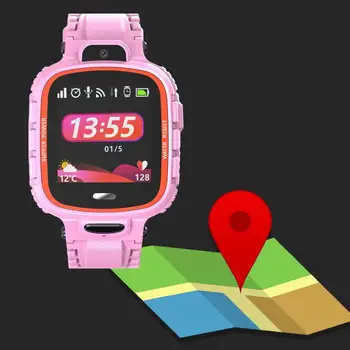 PRIXTON G300 pink-deti GPS hodiny/deti Digitálne hodinky s GPS, SOS tlačidlo, slotu SIM, ktorá umožňuje hovory a správy