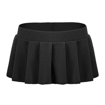 Hot Predaj Hot Predaj Ultra-Short Skladaná Sukňa Európske a Americké Módne dámske Ultra-Krátke Sukne