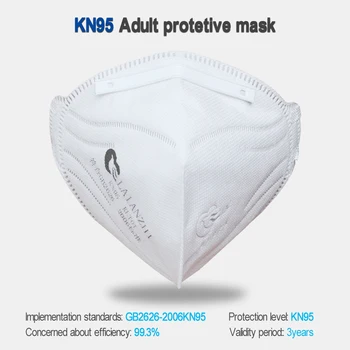 LAIANZHI CE FFP2 KN95 masky 10 20 50 ks hygie jednorázové masky s filtrom 5 vrstva škodlivé 99% hygienické masky filtra Rýchle dodanie