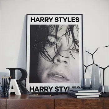 Britský Spevák Harry Plátno Štýl Maľby Spevák Umenie Plagáty A Vytlačí Cuadros Wall Art Obrázok pre Obývacia Izba Domova