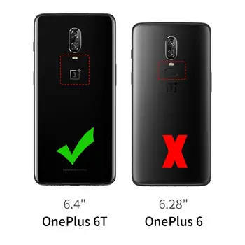 Pre OnePlus 6T Batérie Prípade NEWDERY 4700mAh Slim Rozšírené Nabíjačku Prípade s TPU Zdvihol Rámčeky pre 1 Plus 6T