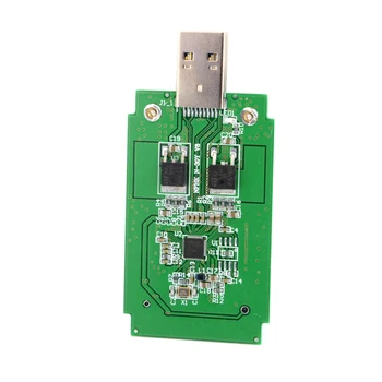 Chenyang CY Mini PCI-E mSATA USB 3.0 Externý disk SSD PCBA Conveter Karty Adaptéra s Krytu