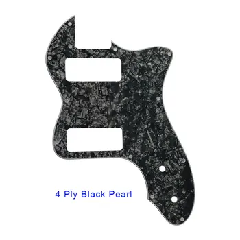 Pleroo Gitarové Časti Pre 13 otvorov Classic Series'72 Telecaster Thinline Gitara pickguard S P90 Humbucker Snímače Poškriabaniu Doska