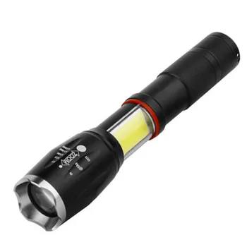 LED 8000 Lúmenov T6 Ručné Taktická Baterka KLASU Svietidla Magnetické 6 Režimov vodovzdorný pre Teleskopické zamerané pracovné svetlo