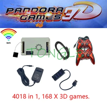 Pandora Uložiť funkcia 3D 4018 v 1 Box Retro Arkádovej Hry PCB Dosky 3D hry, HDMI, VGA Konzoly Gamepad doske FBA MAME PS