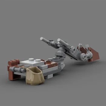 Moc Anti-gravitačné Lokomotíva Pozastavenie Motocykel Model Space Star Wars Techniku, Stavebné Bloky pre Deti Hračky Tehál Xms Dary
