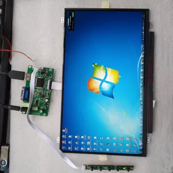 Súprava DIY LED EDP LCD Monitor pre N156HCA-EBA/N156HCA-EAB 30Pin Radič Rada HDMI DISPLEJA 1920x1080 OVLÁDAČ, VGA Panel Displej