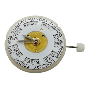 Príslušenstvo hodinky ETA 2834-2 Plne Automatické Sledovať Pohyb Hornej A Dolnej Kalendár, Dvojité Kalendár, Tri Ruky Hodinky Srdca