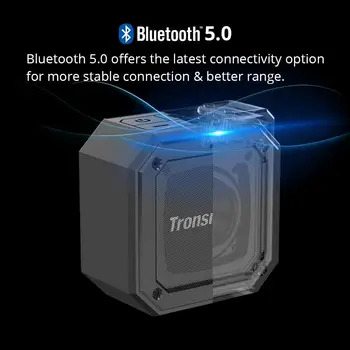 Tronsmart Groove Bluetooth Reproduktor IPX7 Nepremokavé Stĺpec Prenosný Bezdrôtový Reproduktor Reproduktor ozvučenie 3D stereo Hudby