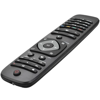 Nový Smart TV Diaľkové Ovládanie Nahradenie TV Diaľkové Ovládanie Pre Philips 242254990467/2422 549 90467 Čierna