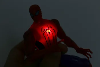 16 cm Avengers Pohyblivé Kĺby Hračiek, Amerika Kapitána Iron Man Spiderman Ant-Man Hawkeye Svieti Akčné Figúrky Hračka