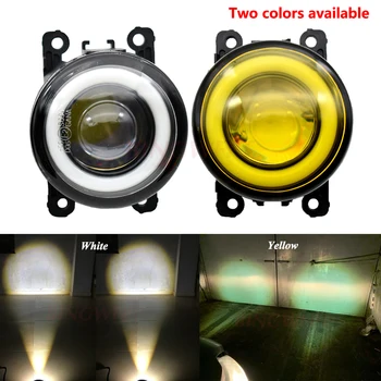 2 ks/pár (Ľavé+Pravé) Angel Eye auto-styling Hmlové Svetlá LED Svetlá Na Nissan Frontier 2005-(2011-musí mať kovové bumpe