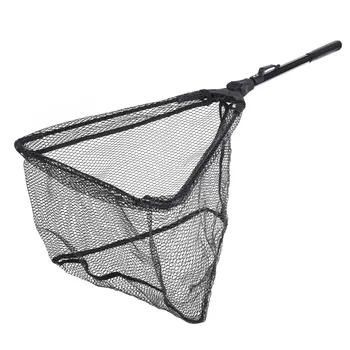 Skladacie Ryby podberák Prenosné Skladacie Trojuholníkové Fly Fishing Net Rýb, Lov alebo Uvoľnenie S/M