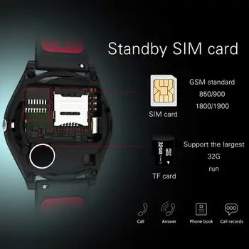 696 Bluetooth V9 Smart Hodinky Relogio Android SmartWatch Hovoru GSM Sim Vzdialená Kamera Zobrazenie Informácií Športové Krokomer A1