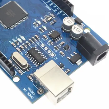 Mega 2560 R3 Mega2560 REV3 (ATmega2560-16AU CH340G) Dosky NA USB Kábel kompatibilný pre arduino [Č USB line]