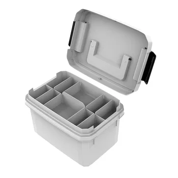 EXTRA Veľký Úložný Box Nemocničnej Lekárne, viacúčelové Plastové ) Multi-grid Domov Lekárske Box Prvá Pomoc Kit Box 33*26*20 Kus