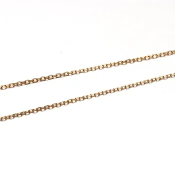 LAMOON 925 Silver Choker Náhrdelník Pre Ženy, Malé oblátka Minimálne Tenké Reťazca 14K Zlata Plátovaného Jemné Šperky, Náhrdelníky kórejský LMNI136
