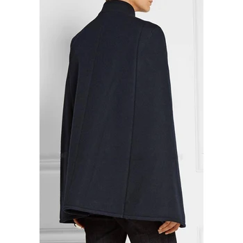 Nová juhokórejská verzia zimné módne pánske stredná-dĺžka double-breasted kabát, plášť pribrala vlna voľné pánske clo