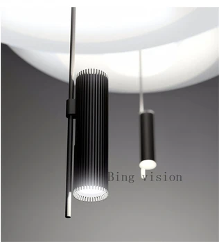 Vysoko kvalitný Moderný Akryl LED Dáždnik Prívesok Svetlo Jedáleň, Kuchyňa Light Designer Závesné Svietidlá Vnútorné Osvetlenie