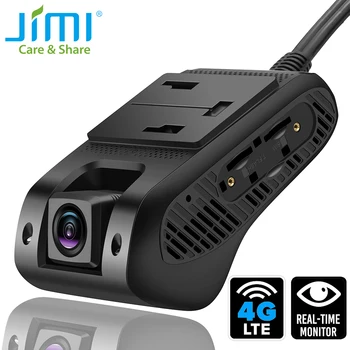 JIMI JC400P-WIFI 4G Auto Sledovania Cam s Dvoma Live Stream Video, GPS Tracker Cut-Off Paliva Diaľkové 1080P DVR Bluetooth Google Mapu