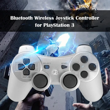Bluetooth Wireless Gamepad Pre PS3 Ovládač Konzoly Controle Duálne Vibrácie Herný ovládač Pre SONY Playstation 3 Gamepads