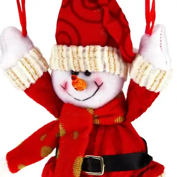 Vianoce Padák Snehuliak Santa Claus Ozdoba Na Vianočný Stromček Závesné Dekorácie Pre Nový Rok Doma Visí Prívesok Ornament Dary