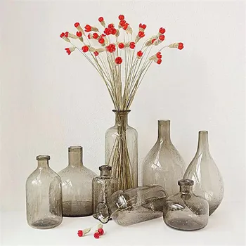 Nová Bublina Sklenené Vázy Nordic Výzdoba Domov Vázy Terárium Sklenené Nádoby Svadobné Fľaša Jarrones Decorativos Moderno