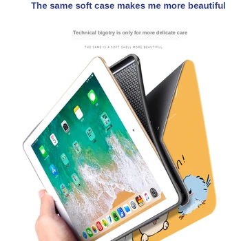 Ipadmini5 mini 4 nové 2019 Apple 7,9-palcový tablet shell cartoon a1538 kožené puzdro pad anti-jeseň som ultra-tenké