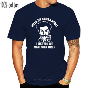 2020 vtipné tričko mužov novinka tričko Borat Sexy Čase T-shirt