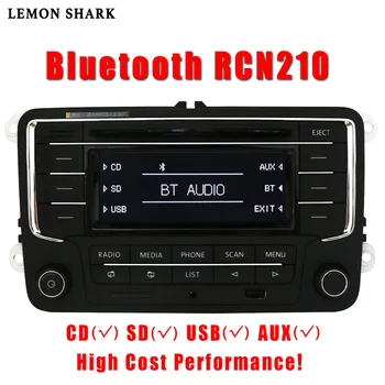 Autorádio, CD Prehrávač, Stereo RCN210 RCD320 MP3 SD Kartu, AUX Canbus Bluetooth Pre VW Passat B6 CC B7 Golf 5 6 Jetta MK5 MK6 Tiguan