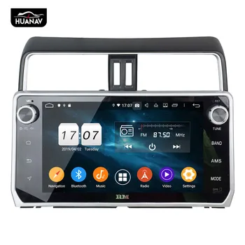 DSP Android 9.0 Auta GPS Navigácie Auto DVD prehrávač pre TOYOTA Pôdy Cruiser Prado 150 2018+auto stereo multimediálny prehrávač vedúci jednotky