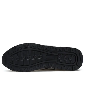 2019 Valstone pánske Jarné Originálne Kožené Tenisky nepremokavé Moccasin zimné protišmykových topánky Zapatillas de deporte pohodlné