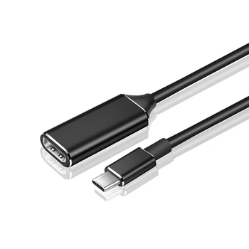 USB C do HDMI Kábla 25 CM 4k 30hz Usb 3.1 typu c, HDMI kábla, Adaptéra HD Mužov a Žien Konverzie Pre MacBook Xiao Huawei PC