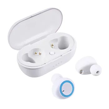 TWS Bezdrôtový 5.0 Bluetooth Slúchadlá HiFi Stereo Bluetooth Headset Hráč Športové Slúchadlá S Nabíjanie Box