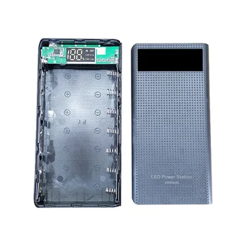 Vysoká Kvalita Bakeey Q C 3.0 Typ C 7x18650 Batérie Dual USB DIY Power Bank Prípade Kit Box pre Smartphone