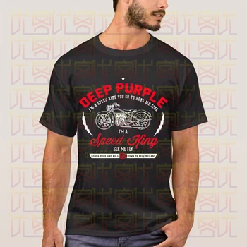 Najnovšie 2020 Lete Deep Purple Rýchlosť Kráľ Ísť Počuť Mi Spievať, Logo, Bavlna Bežné Tričko Homme Topy, Tričká S-4XL