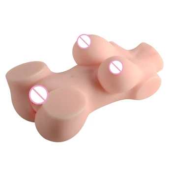 4lbs hračka sex s realistické ženského tela trupu výrobca dodanie bábika ženské torzo na sex 3D Zadok, prsia pošvy masturbator pohár