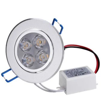 Super Jasné LED Zapustené Stropné Dole Svetla studená Biela&Warm White Non Nastaviteľné 85-265V Úspory Energie, Teplá biela/Studená biela