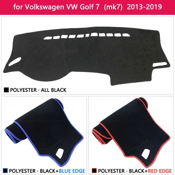 Panel Kryt, Ochranná Podložka pre Volkswagen VW Golf 7 MK7 2013~2019 Auto Príslušenstvo Prístrojovej Doske Slnečník Koberec 2016 2017 2018