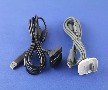 OCGAME 30pcs/veľa 1,5 m USB Hrať Nabíjačku Nabíjací Kábel Kábel Linka pre xbox360 konzolu XBOX 360 Bezdrôtový Herný ovládač