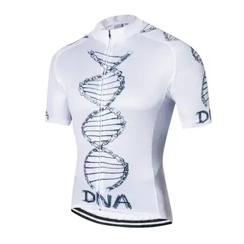 2020 Cyklistika Dres Mužov rýchle suchých Horských Cestných Jersey DNA vývoj Letné Krátke Cyklistické Oblečenie biele Košele Top