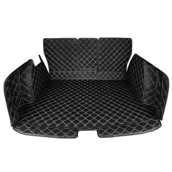 Pre Chevrolet Captiva 5 sedadiel 2008-3D troch-dimenzionální PU chvost box ochrannú podložku koberec kufra batožinu pad Auto styling