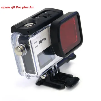 SJCAM SJ8 UV CPL Filter Vodotesné puzdro/Shell Šošovky Bývanie/Potápanie UV red/Kryt pre Sj8 pro/plus Akcia Fotoaparát, Príslušenstvo