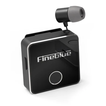 Fineblue Mini F1 pro business bluetooth 5.0 Slúchadlá Bezdrôtové Klip Golier Štýl Headset Zdvíhateľnej Handsfree Bluetooth F910