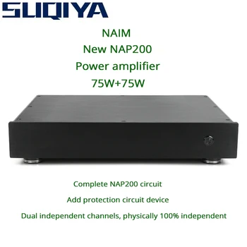 SUQIYA-2019 vylepšenú verziu 75W+75W NAIM NAP200 8 ohm zadné stupni zosilňovača zvuku zosilňovač stroj