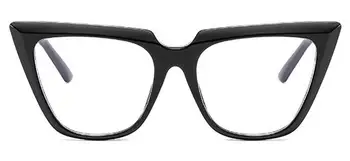 Anti-modré Svetlo Okuliare Rámy Mačacie Oko Ženy, Luxusné Čierna Optická Nadrozmerné Okuliare, Rám Klasické Okuliare Gafas Dámske Okuliare